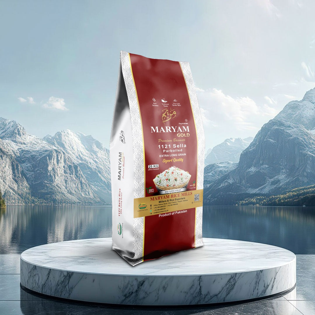 MaryamGold Premium Sella 1121 Extra Long Grain Basmati Rice