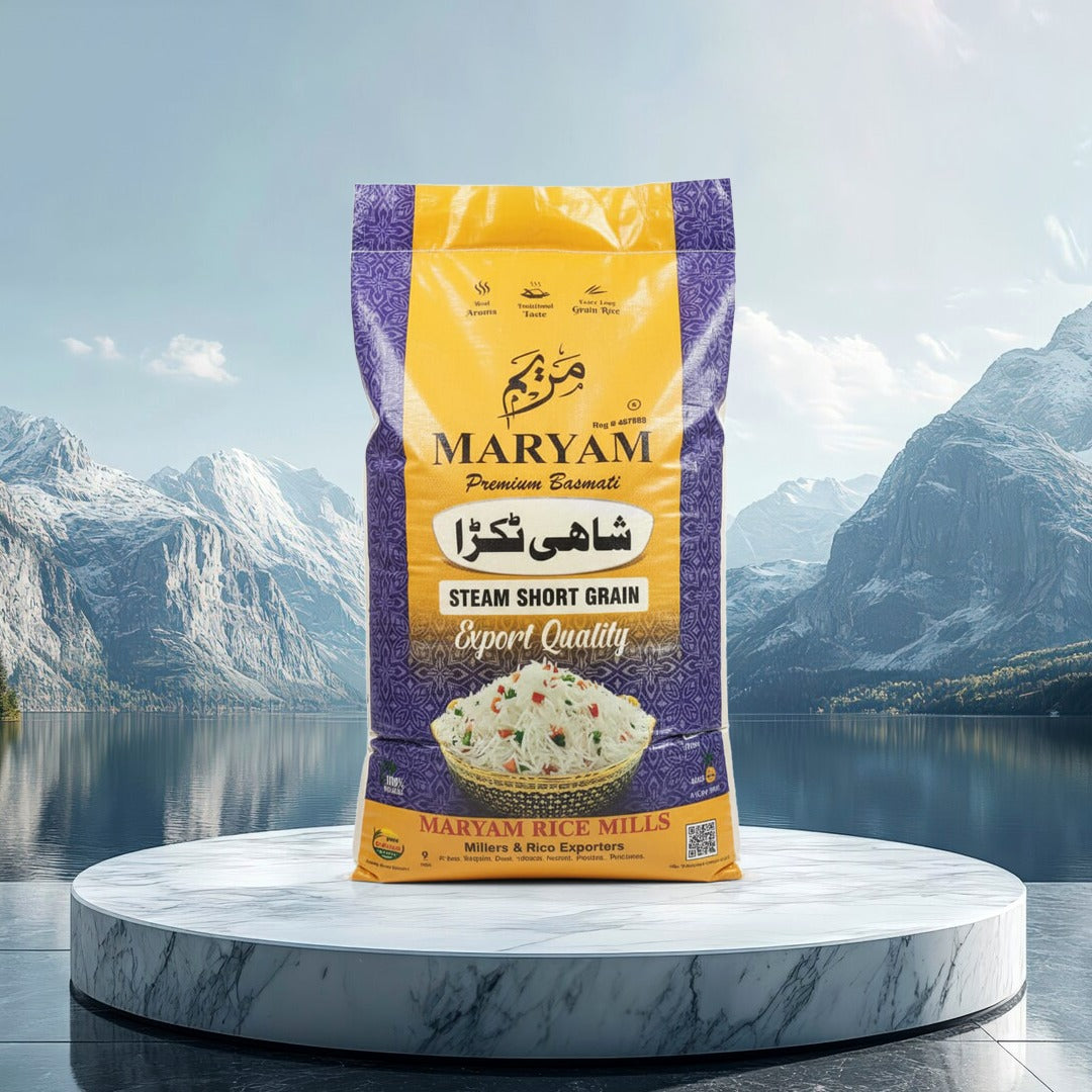 Steam Short Grain Maryam Shahi Tukra