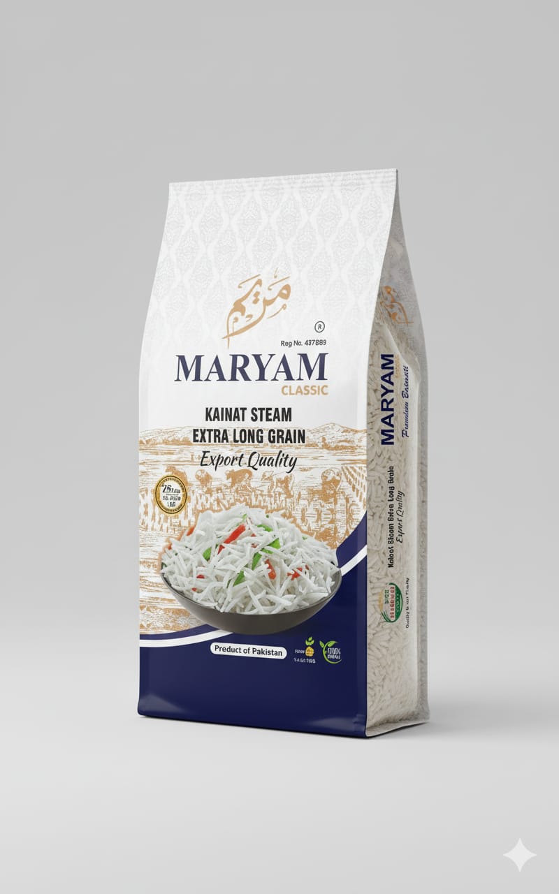 Maryam Kainat Steam Extra Long Grain