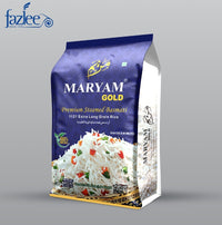 Maryam Gold Premium Steam Basmati Extra Long Grain Rice